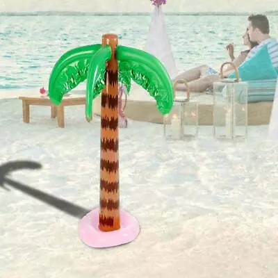 Photo Props Beach Party Decor Inflatable Toys Tropical Palm Tree Coconut Trees • $14.87