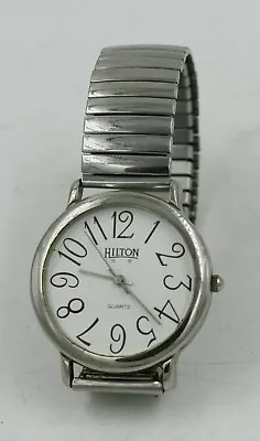 Vintage Hilton Quartz Metal Analog Watch • $14.99