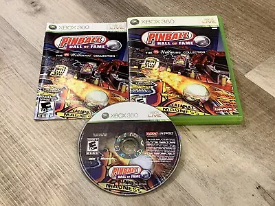 Pinball Hall Of Fame: The Williams Collection (Xbox 360 2009) CIB Complete • $32.49