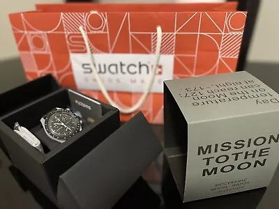 NEW Swatch X Omega Moonswatch Mission To The Moon - With Box • $139