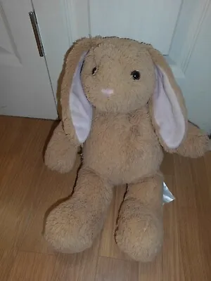 £1.99 • Buy Build A Bear 18  Brown Floppy Eared Bunny Rabbit  *ex Cond*