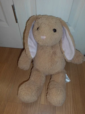 £1.99 • Buy Build A Bear 18  Brown Floppy Eared Bunny Rabbit  *ex Cond*