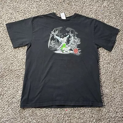 Vintage Tinker Bell T-shirt Size XL Black Disney Y2K - Pre-owned • $19.99