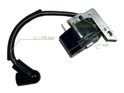 Bobina D'accensione Per Motosega Oleo Mac - Perfetta Per Modelli 942, 946, 951 | Ricambio Resistente E Compatibile