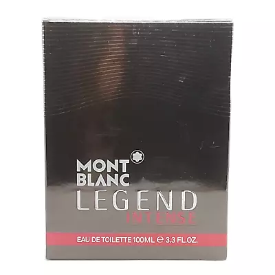 Mont Blanc Legend Intense Cologne Men Eau De Toilette Spray 3.3 Oz 100 Ml Sealed • $298.98