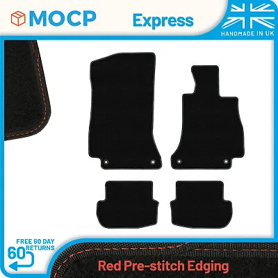 Express With Red Pre-Stitch Trim Car Mats To Fit Mercedes C-Class C205 Coupe ... • $29.12