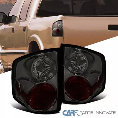 Smoke Tail Lights Fits 1994-2004 Chevy S10 GMC Sonoma Rear Brake Lamp Left+Right • $43.95