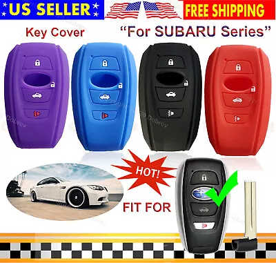 Silicone Case Protector Fob Cover Smart Entry Remote Skin Holder For Subaru Key • $11.99