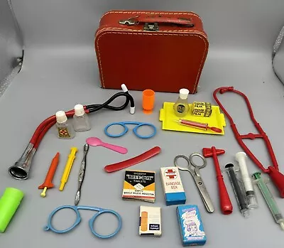 60’s Vintage Play Medical/ Doctor’s Kit & Case • $24