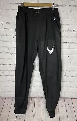 Monument Joggers Mens Large Gray  Pockets  Sweat Pants Tapered Fleece Sz M • $6.80