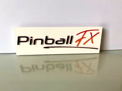 Pinball FX Red Logo Machine Video Game Xbox 360 Studios Microsoft Game Studios • $19.26