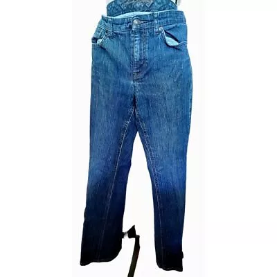 Vintage TOMMY H Boyfriend Straight Denim Baggy Y2k Jeans Womens Size 6 32x28 • $15.99