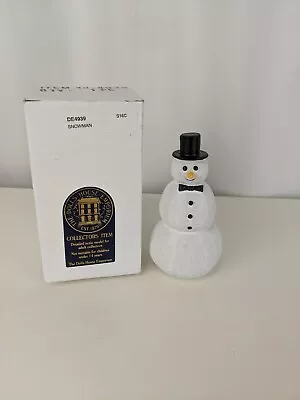 Dollhouse Miniature Winter Snowman W/Top Hat & Bow Tie 1:12 Holiday Fairy • $11.99