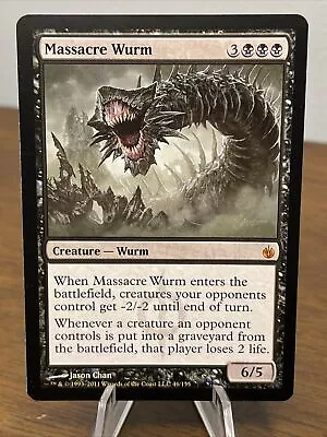 MTG Massacre Wurm  – Mirrodin Besieged Card # 46 • $4.50