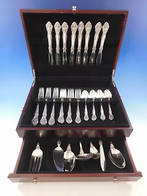 King Edward By Gorham Sterling Silver Flatware Set 8 Service 39 Pcs Place Size • $2115