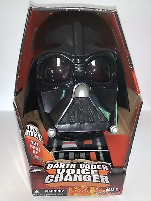 2005 Hasbro Star Wars Darth Vader Helmet Voice Changer NEW • £125.46