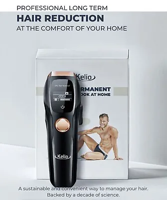$35.99 • Buy Kelio  Professional Long Term Reduction Get A Permanent Hair-Free Look At Home