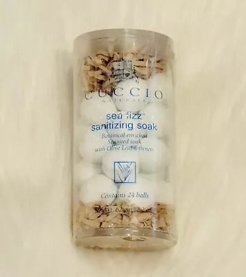 Cuccio Sea Fizz Sanitizing Soak Contains 24 Balls (2.2 Oz.) • $20.95