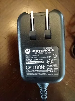 MOTOROLA SPN5185B Phone Charger Outlet Power Adapter FREE SHIP • $11.99