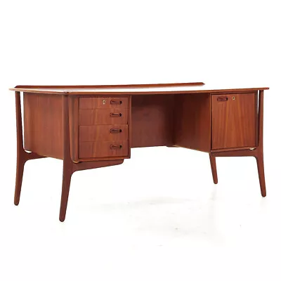 Svend Madsen Mid Century Danish Teak Desk • $5395