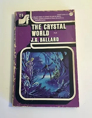 The Crystal World By JG Ballard 1966 Vintage Avon Books SF Rediscovery Series • $9.99