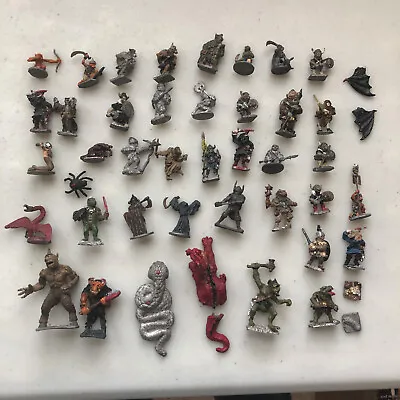 $40 • Buy Advanced Dungeons & Dragons Grenadier And Ral Partha Vintage Metal Figures Lot