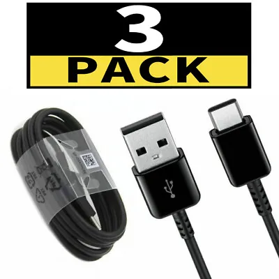 3-Pack For Samsung USB Type C Fast Charging Cable Galaxy S8 S9 S10 Plus Note 8 9 • $3.99