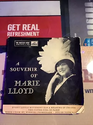 Marie Lloyd - A Souvenir Of Single • £10