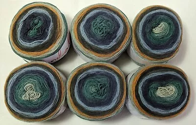 Lion  Brand Yarn Mandala Yarn 6X150g Cakes • £23.99