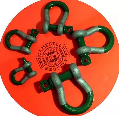 Clevis Shackle Van Beest Super Strong Screw Pin 1/2”SlingWire Rope 3.3 Ton • $27.50