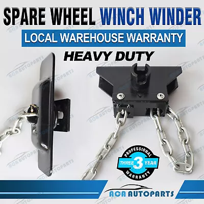 Spare Wheel Tyre Winch Winder For Nissan Navara D22 4wd 1997 On. 3 Year Wty. • $32.99