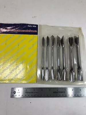 Stainless Steel Fruit & Vegetable Carving Knife Art Knife Design 7 Pieces Set  • $10