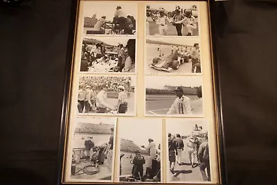 Pocono 500 Indycart 1974 Pro Race Photographers Framed Photos Feature A.J. Foyt • $33