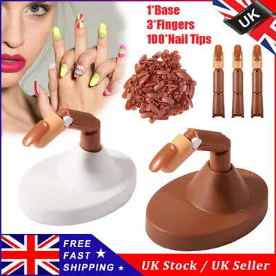 Flexible Practice Hand Bendable Fake Hands Model For Nail Technician Beginner UK • £6.56