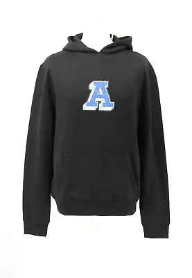 Axel Arigato Muse College Crystal Embellished Hoodie Mens Uk M Rrp £318 *sample* • $106.59