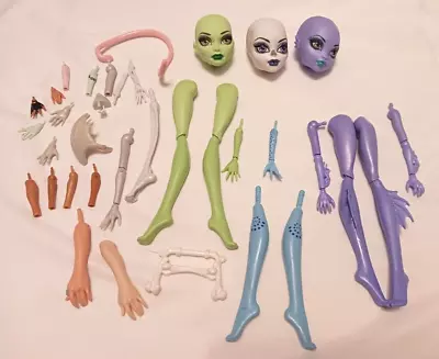 Monster High Create A Monster CAM Lot And Other Piece May Be From Other Dolls? • $9.99