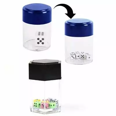 UK Kids Exploding Dice Magic Trick Toys Classic Magic Prop Close-Up Magic Trick • £7.38