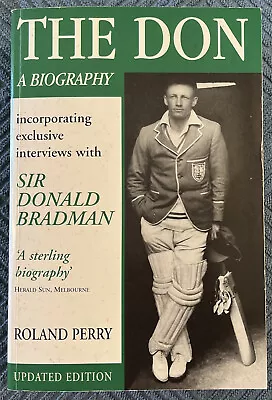 $12 • Buy The Don  Biography By Roland Perry Australian Test Cricketer Sir Donald Bradman