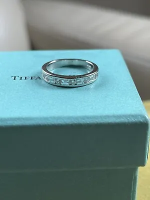 £2200 • Buy Tiffany & Co. Platinium Diamond Eternity Ring