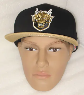 NWOT-Unused- Shijin Vapor SV   Snapback -Baseball Cap/Hat-Black & Gold Color- • $34.99