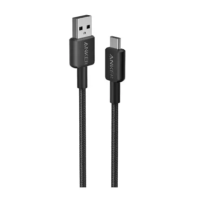 $22.80 • Buy Anker 322 USB-A To USB-C Cable (0.9m Braided) - Black