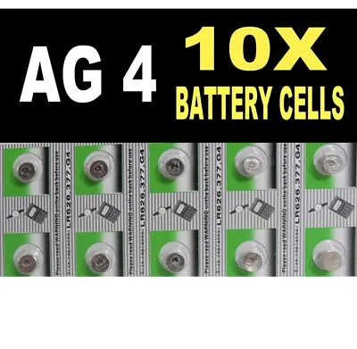AG4 377 Nurse Fob Watch Batteries Cell Battery Coin Cells Button Alkaline UK B4 • £1.99