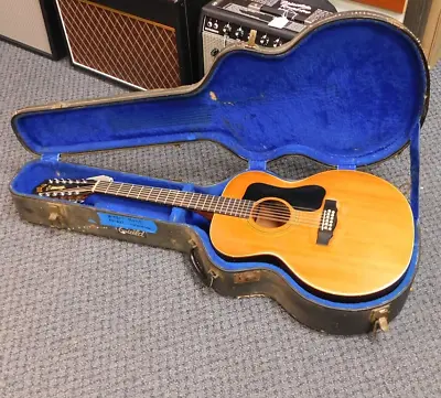 Vintage 1974 Guild F-212XL 12-String Acoustic Guitar W/ Original Case! VERY NICE • $1599