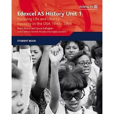 Edexcel AS History Unit 1 Pursuing Life And Liberty Equality In The USA Textbook • £4.99