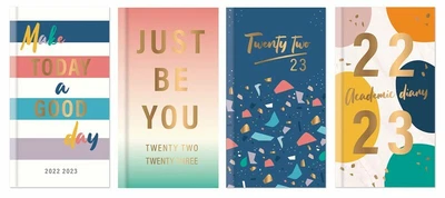 £2.39 • Buy 2022 - 2023 Slim Week To View Mid Year Academic Diary Student Teacher - Random