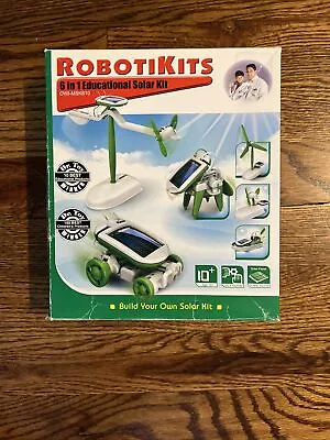 Solar Powered Robotikits 6 In 1 Educational Energy Kit OWI-MSK610 New Open Box • $4.85