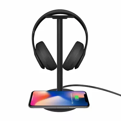 Wireless Charger Headphone Earphone Headset Stand Holder For Huawei IPhone 15/14 • $29.99