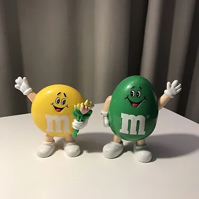 £7 • Buy M And M Sweet Dispenser M&M Chocolate Peanut Bundle Green Yellow Job Lot