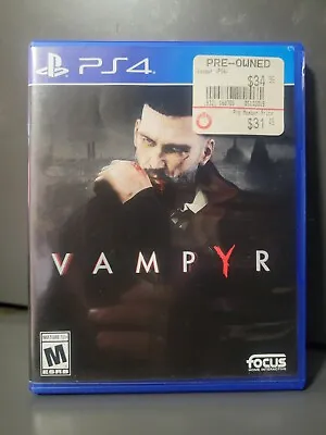 Vampyr (Sony PlayStation 4 2018) • $10