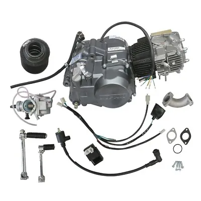 Lifan 140cc Engine Motor Kit Manual Kick Start For Pit Dirt Bike Thumpstar 125cc • $390.13